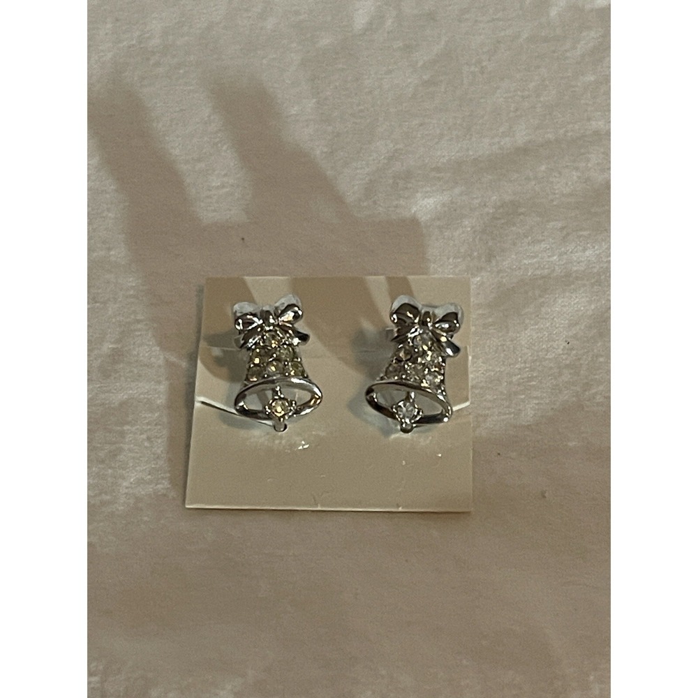 Avon Vintage 1991 Jingle Bell Clip On Earrings
